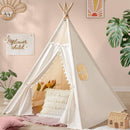 Tiny Land® Teepee Tent for Kids With Pompom Ball Tiny Land