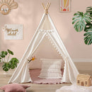 Tiny Land® Teepee Tent for Kids With Pompom Ball Tiny Land