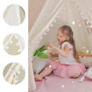 Tiny Land® Teepee Tent for Kids With Pompom Ball Tiny Land