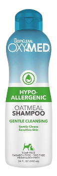 TropiClean OxyMed Medicated Shampoo 20 oz catalogdog